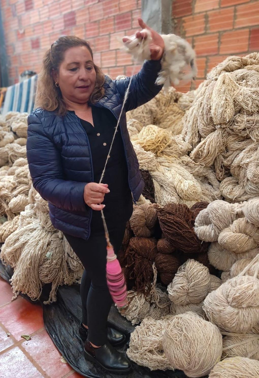 Beatriz Pacheco — fundadora Palfrío, experta en telares y ruanas boyacenses