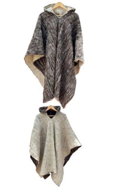 Ruanas artesanales para hombre — Palfrío Boyacá